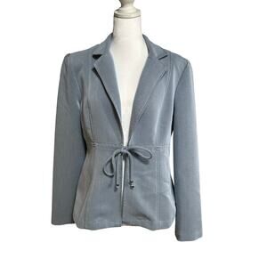 CDC light blue soft blazer jacket